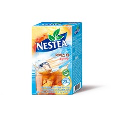 네슬레 네스티 복숭아맛 아이스티 분말 12p, 12.5g, 20개입, 12개