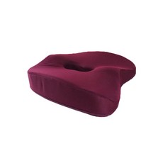 싹쓰리팩토리 임산부 회음부 기능성 도넛방석, 버건디, 1개