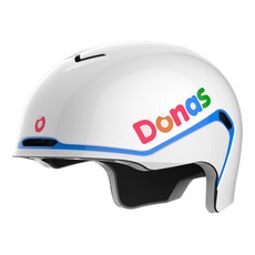 Donas 孩童安全帽, 白色的