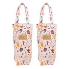 繪畫圖案水瓶袋 T21, 5型, 2個