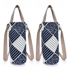 繪畫圖案水瓶袋 T20, 3型, 2個