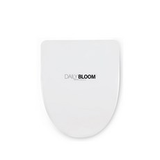 DAILY BLOOM 馬桶硬式坐墊 XL號, Navy Gray, 1個