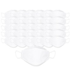 블루인더스 3D 블루본 먼지 어흥 방역 마스크 소형 KF80, 1개입, 50개, 화이트