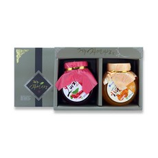 茶醬2入組 200g, 濟州橘茶+五味子茶, 1盒