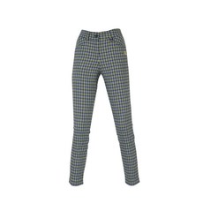 Miwoo Golf Ferrous 女士高爾夫跨度格紋背帶褲 APYE8195M1