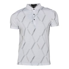 FERRA US 男款高爾夫鋸齒印花短袖T恤 CTOM2076M1