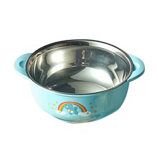 Care Bears不鏽鋼兒童碗 S號, 天藍色, 1入