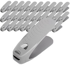 IHOME 收納鞋架, 灰色, 30個