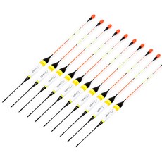 YOSOO 淡水釣魚浮標 35cm, 雪柱 35cm, 10個