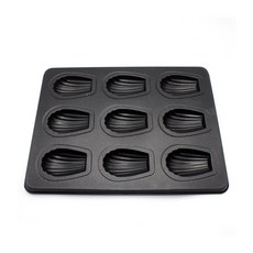 I Home Baking深瑪德蓮模 9格 雙面塗層, 1個