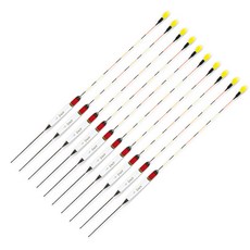 싸파 도도 민물 낚시찌 45cm, 유선형 적두, 10개