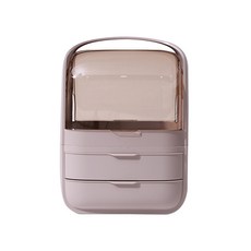 桃樂絲粉紅色方形化妝品整理架 大, 1個