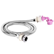 YNET 不鏽鋼洗衣機熱水管 2m, 單一商品, 1個