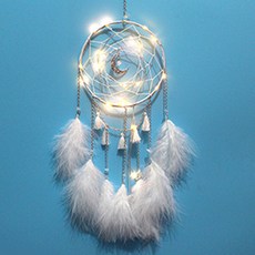 블럭마트 달빛 드림캐쳐 4p + 미니전구 세트, TYPE6