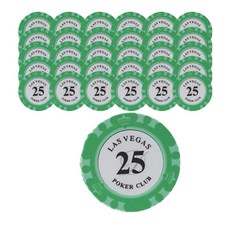 數字籌碼 100入, 25 號