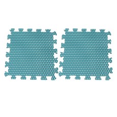 마추미 퍼즐 미끄럼방지매트 30 x 30 cm, 민트, 2개