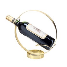 簡約紅酒展示架, 金色, 1個