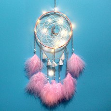 블럭마트 달빛 드림캐쳐 4p + 미니전구 세트, TYPE7