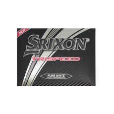 SRIXON Tri-Speed 3層高爾夫球, 白色, 1個, 12入