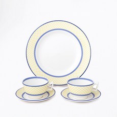 스포드 포트메리온 지알로 2인 티타임세트, 혼합색상, 1세트