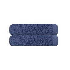 現代彩色浴巾中號 65 x 130cm 320 克 20 根棉紗, 2個, 哨