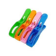 彩色曬衣夾4入組, 1套