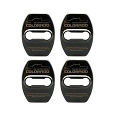 CHAMORE 汽車門鎖扣保護蓋 SH239 4入組, 黑色, Chevrolet colorado 2019年11 月