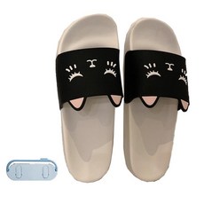 Pamera T165 粉彩色調柔軟拖鞋 1款 + 收納架, 1個