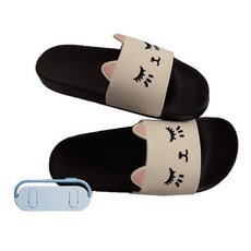 Palmera T165 粉彩柔軟拖鞋 2款 + 收納架, 1個