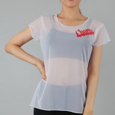 CHORUS LINE 透膚短袖T-Shirt, FREE