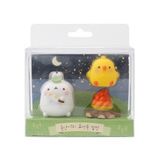 Molang與營火露營公仔套組, 1套