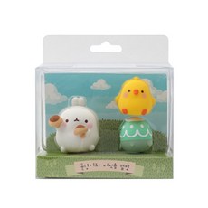 Sweet Slime Molang與蘑菇森林露營公仔套組 角色公仔, 1套