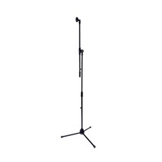 T字型麥克風支架 一般型, 黑色, 1個
