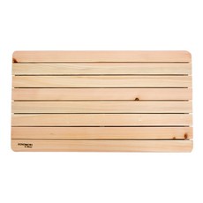 Hinomori Hinoki原木浴缸托盤 C型, 混色, 1個