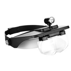 頭戴式一般放大鏡, 黑色, 1個