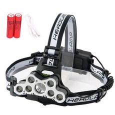 7球55W LED頭燈組, 混色, 1套