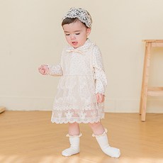 LITTLE TINI 女童 Vicky 圍裙連衣裙