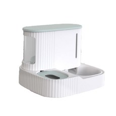 요기쏘 반려동물 반자동 2WAY 식기, 민트, 1개