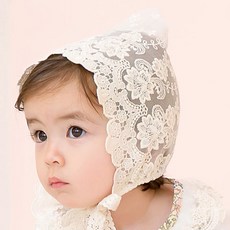 LITTLE TINI 玫瑰花邊帽