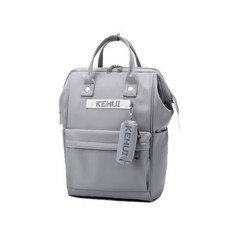 JH Company 大容量素色後背包, 灰色