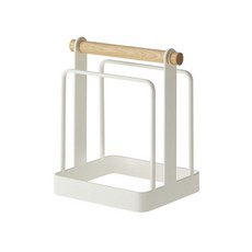 M Design現代鋼製砧板架, 白色的, 1個