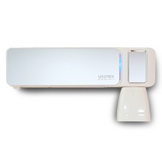 유토렉스 자바스 미러 칫솔 살균기 벽걸이형, UTC-51AW, 화이트