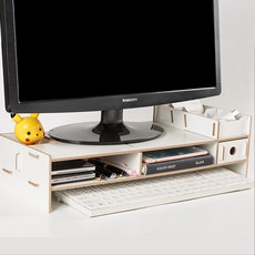 DIY抽屜螢幕架 YT_RC275, 白色