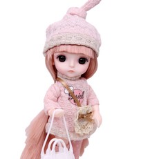 迷你第2季球形關節娃娃 S2-04, 16厘米, eva，隨機發貨（手提包）