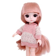 迷你第2季球形關節娃娃 S2-09, 16厘米, 莫妮卡，隨機發貨（手提包）