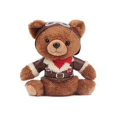 COLLYS GOLF 棕色飛行員頭盔小熊多功能高爾夫球桿桿頭套, 單一顏色, 1個