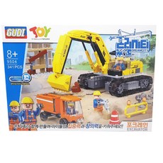 GUDI Toy & Toy Dream City 叉形起重機座, 混色