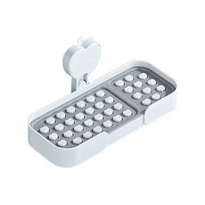 蘋果懸掛式肥皂盤 L, 混合色, 1個