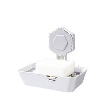 六角懸掛式肥皂托盤 S, 單一顏色, 2個