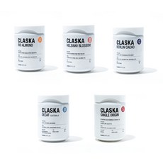 CLASKA 5 種豆（贈品袋）, 整豆（無研磨）, 80克, 未研磨